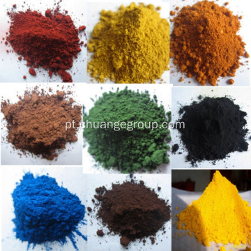 Óxido de ferro pigmento laranja Yipin 2040